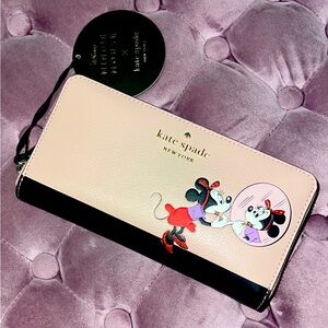 Kate Spade X Disney Wallet NWT